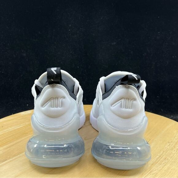 Nike Air Max 270 White Black White AH6789-100 Running Gym Sz 11 W/ 9.5 Mens main image 4